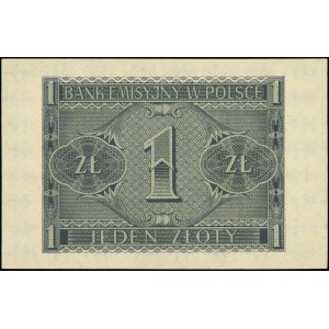 1 złoty 1.03.1940, seria A, numeracja 3983871, Ros. 571...