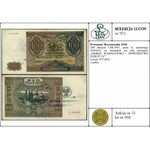 100 złotych 1.08.1941, seria A, numeracja 4341634, ze s...