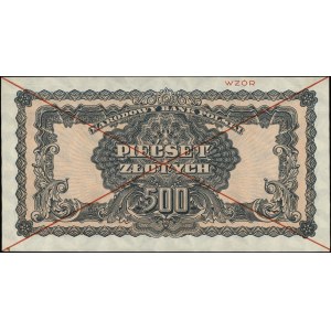 500 złotych 1944, seria AC, numeracja 110370, w klauzul...