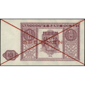 1 złoty 15.05.1946, bez oznaczenia serii i numeracji, p...