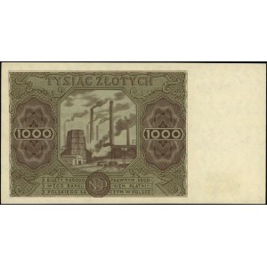 1.000 złotych 15.07.1947, seria C, numeracja 4426756, M...