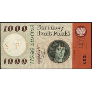 1.000 złotych 29.10.1965, seria A, numeracja 0000000, p...