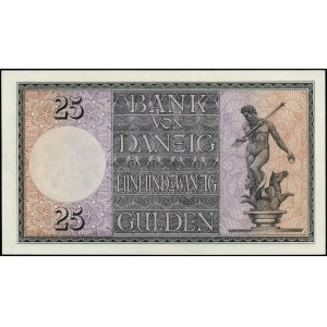 25 guldenów 2.01.1931, seria B/C, numeracja 999543, Ros...