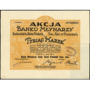Bank Młynarzy Zachodnich Ziem Polskich Towarzystwo Akcy...