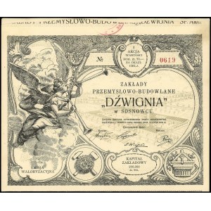 Zakłady Przemysłowo-Budowlane \Dźwignia\ S.A. w Sosnow...