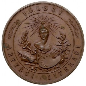 medal autorstwa M. Kurnatowskiego, Aw: I Zjazd Artystów...