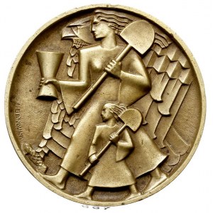 medal autorstwa Jerzego Bandury 1936 r, z okazji budowy...