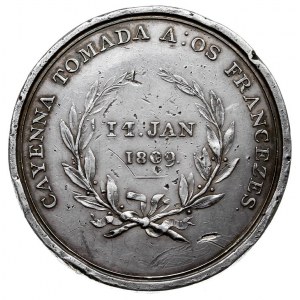 Desant i zajęcie Cayenne przez Portugalczyków 1809 r, -...