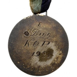 medal nagrodowy zawodów konnych  I Brygady KOP Podole 1...