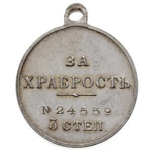 medal \ЗА ХРАБРОСТЬ\ (Za Dzielność) 3 stopień