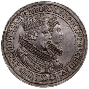 dwutalar bez daty (1626), Hall, srebro 56.92 g, Dav. 33...