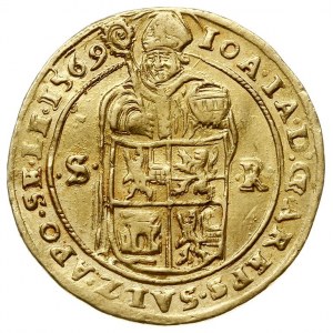 dwudukat 1569, złoto 6.97 g, Zöttl 541, Probszt 475