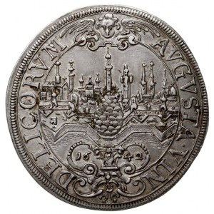 talar 1642, z tytulaturą Ferdynanda III, srebro 28.90 g...