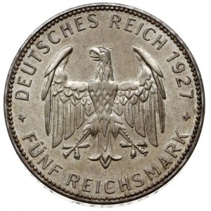 5 marek 1927 / F, Stuttgart, 450-lecie Uniwersytetu w T...