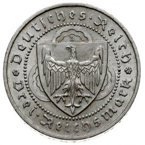 3 marki 1930 / D, Monachium, 700. Rocznica śmierci Walt...
