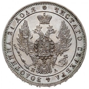 rubel 1849 / СПБ-ПА, Petersburg, Bitkin 219, bardzo ład...