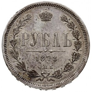 rubel 1878 / СПБ-НФ, Petersburg, Bitkin 92