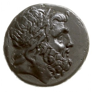 Pont, Amisos, 85-65 pne, AE-26, Aw: Głowa Zeusa w prawo...