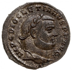 Dioklecjan 284-305, folis 299-300, Antiochia, Aw: Głowa...