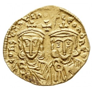 Leon III, Konstantyn V i Leon IV 751-775, solidus 751-7...