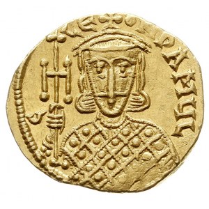 Leon III, Konstantyn V i Leon IV 751-775, solidus 751-7...