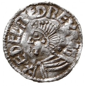 Aethelred II 978-1016, denar, mennica Londyn, mincerz L...