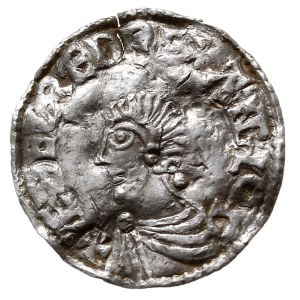 Aethelred II 978-1016, denar, mennica Winchester, mince...
