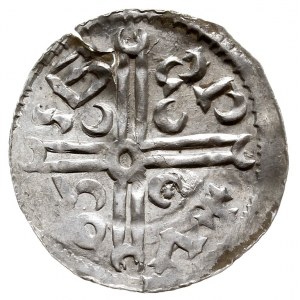Brzetysław I jako książę Moraw, denar 1028-1034, Ołomun...