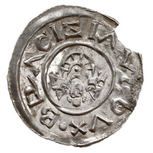 Brzetysław I 1037-1055, denar przed ok. 1050, Aw: Herb,...