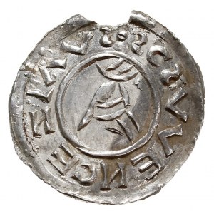 Brzetysław I 1037-1055, denar przed ok. 1050, Aw: Herb,...