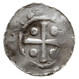 Moguncja /Mainz/ ?, Otto I 936-973 ?, denar, Aw: Kaplic...