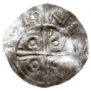 Bolesław I Chrobry 992-1025, denar jednostronny typu \P...