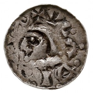 Władysław I Herman 1081-1102, denar, Aw: Głowa w lewo, ...