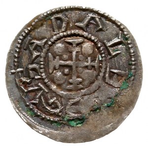 Bolesław III Krzywousty 1107-1138, denar, Aw: Biskup z ...