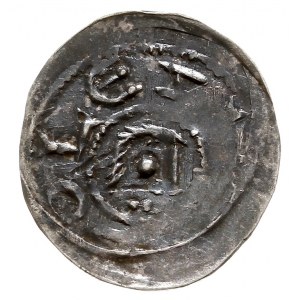 Bolesław IV Kędzierzawy 1146-1173, denar, Aw: Głowa w o...