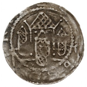 Przybysław Henryk 1127-1150, denar szeroki, Aw: Książę ...