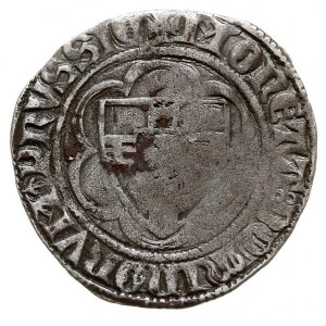 Winrych von Kniprode 1351-1382, półskojec, Aw: Tarcza w...