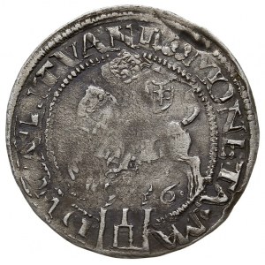 grosz 1536, Wilno, pod Pogonią najprawdopodobniej liter...