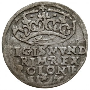grosz 1546, Kraków, odmiana bez rozetek obok korony i z...