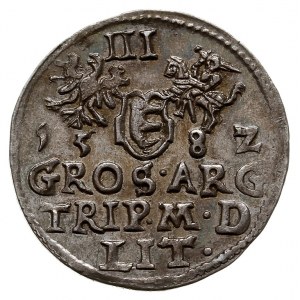 trojak 1582, Wilno, Iger V.82.1.b (R), Ivanauskas 4SB36...