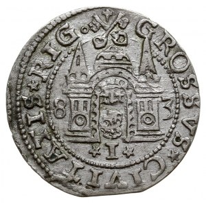grosz 1583, Ryga, Gerbaszewski 3