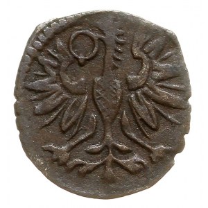 denar 1591, Wschowa, T. 20, rzadki, patyna, moneta z 12...