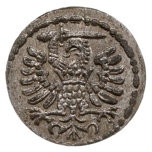denar 1591, Gdańsk, bardzo ładny