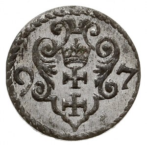 denar 1597, Gdańsk, wyśmienity