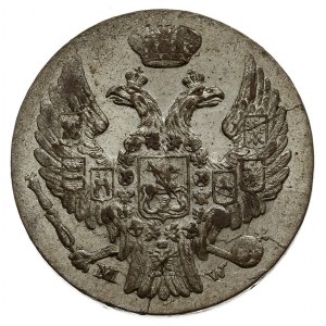 10 groszy 1838, Warszawa, św. Jerzy bez płaszcza, Plage...