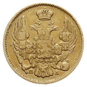 3 ruble = 20 złotych 1835, Petersburg, złoto 3.84 g, Pl...