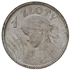 1 złoty 1924, Paryż, Kobieta z kłosami, Parchimowicz 10...