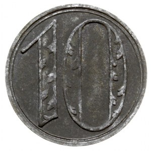 10 fenigów 1920, duże cyfry nominału, cynk, Parchimowic...