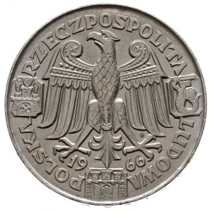 100 złotych 1966, Warszawa, Mieszko i Dąbrówka - dwie g...
