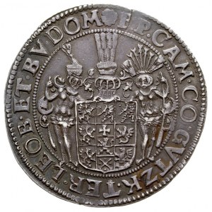 talar 1633, Szczecin, Aw: Popiersie i napis wokoło, Rw:...